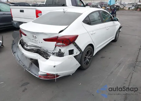 2020 Hyundai Elantra Sel from USA, damaged, VIN 5NPD84LF8LH549311
